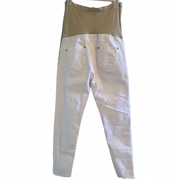 Haute Mama | Maternity White Jeans - XL - Picture 2 of 3